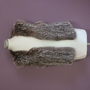 Sleeveless Fox Fur Vest